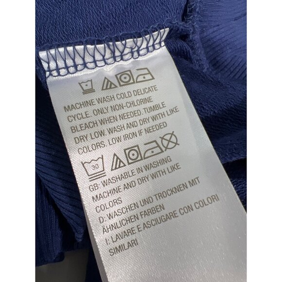 Zuda Men x Kevin Kreider Z Knit Hoodie Rib Trim Navy Blue Size Medium Athleisure - Picture 5 of 9